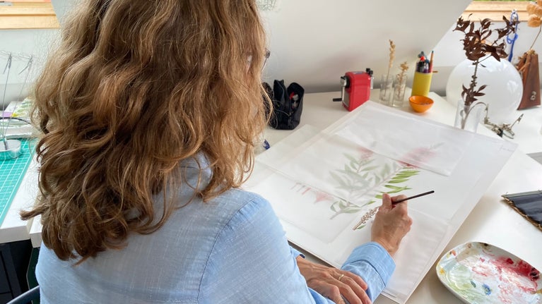Elanor Wexler, botanical artist